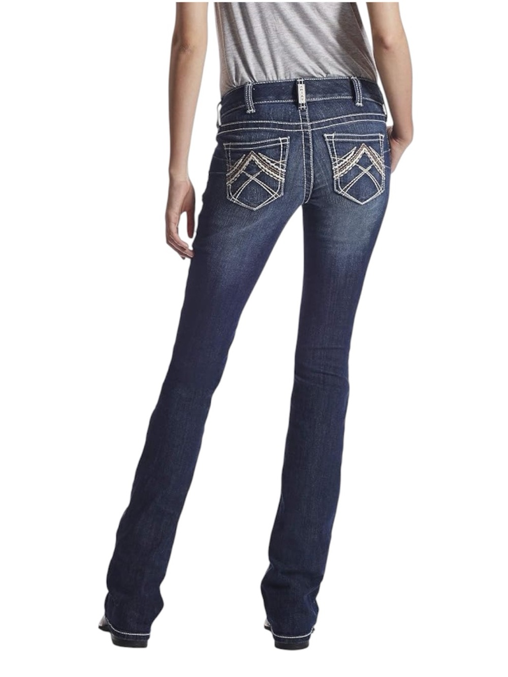 Ariat Rosey R.E.A.L. Bootcut Embellished Western Bling Jeans size 32S Equestrian